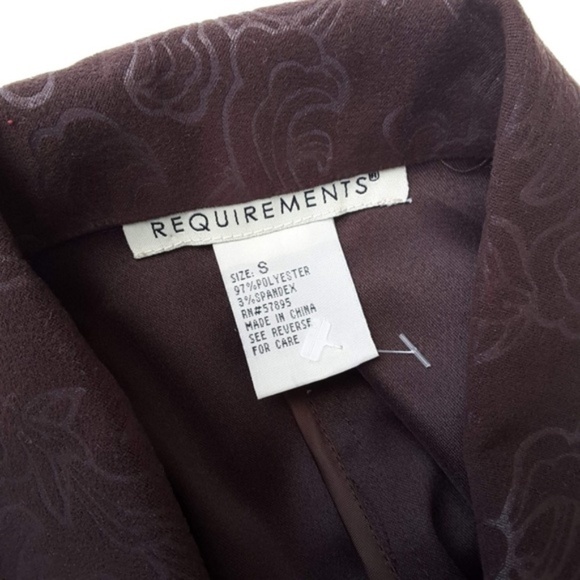 NWT Requirements Floral A-Line Blazer - Picture 5 of 5